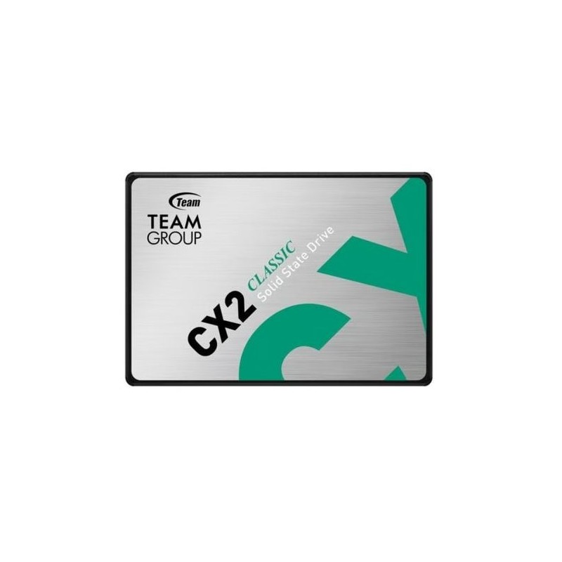 MEMORIA DATI - SSD 512GB Team group CX2 2.5 SATA III  Lettura 540 MBs, Scrittura 490 MBs