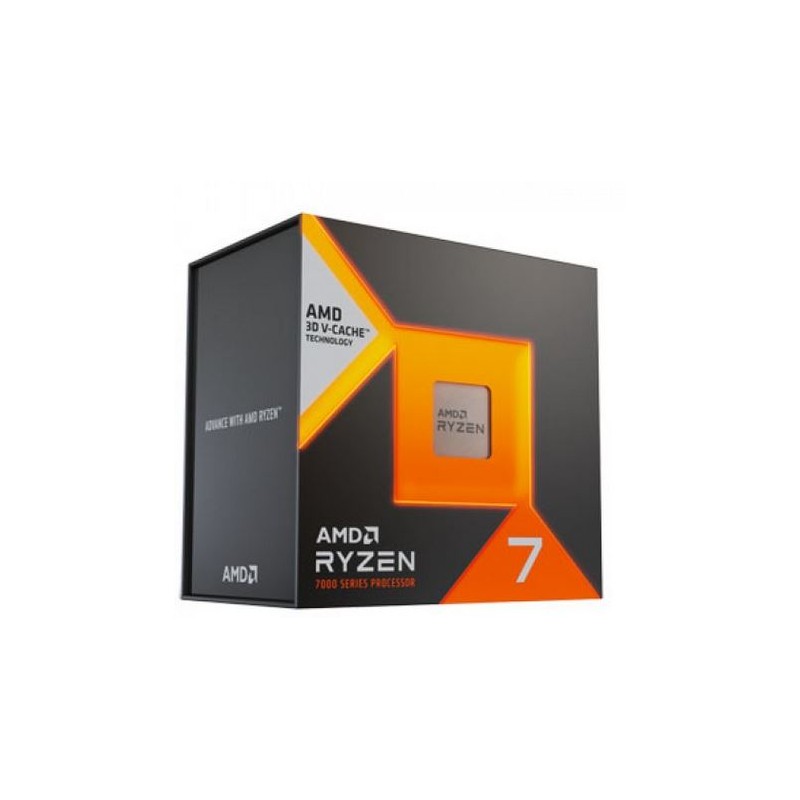 CPU - Processore AMD Ryzen 7 7800X3D – 8 Core 4,2 GHz, 120W, Cache 104Mb, Socket AM5, Boxato