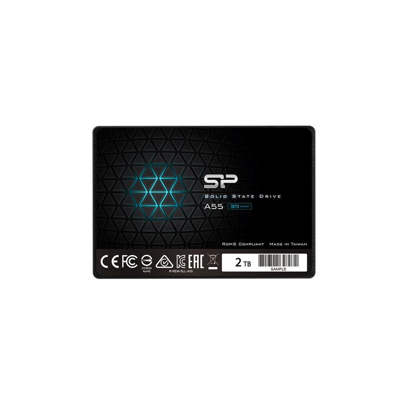 MEMORIA DATI - 2000GB SSD Silicon Power 3D NAND A55 SLC Cache Performance Boost  R500 W450