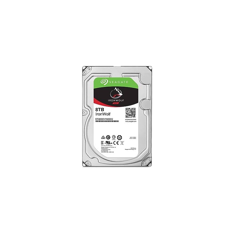 MEMORIA DATI - Seagate IronWolf 8 TB ST8000VN004 3.5 HDD SATA III