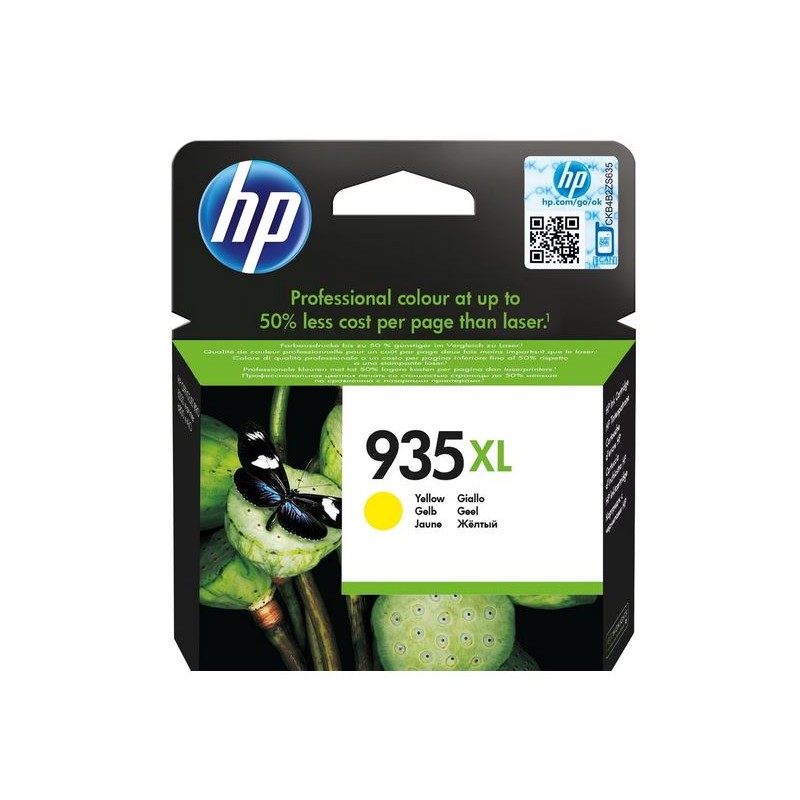 CARTUCCIE- HP 935XL Giallo, C2P26AE Originale825 Pagine