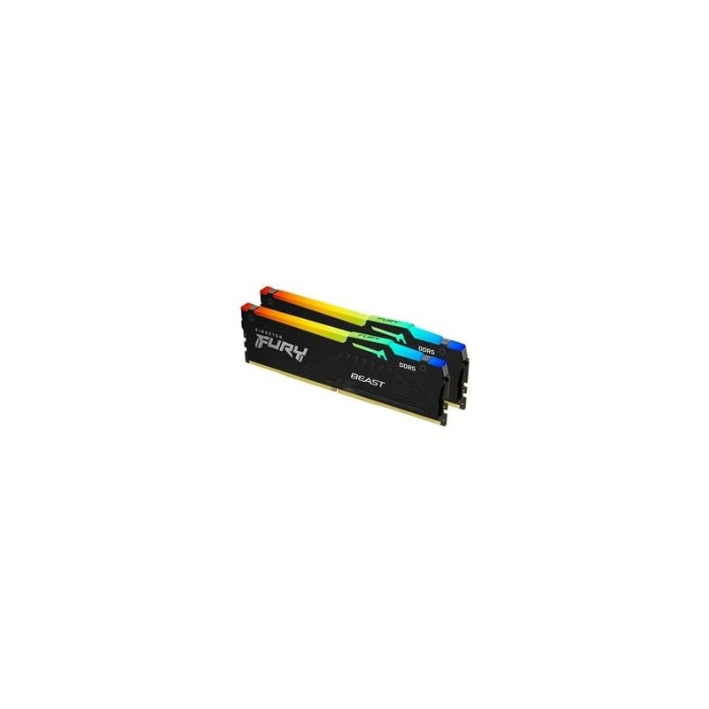 MEMORIA RAM - KIT DDR5 64GB (32x2)Kingston Fury Beast 5200 MHZ