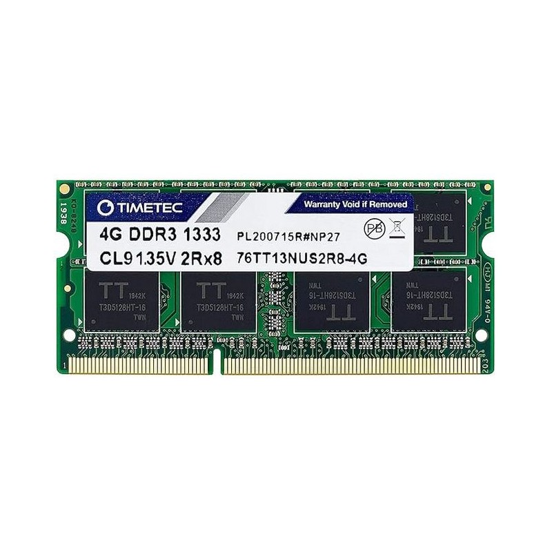 MEMEORIA RAM - 4GB Ram SO-DIMM DDR3L TEAMTEC PC-10600 1333mhz 1,35V
