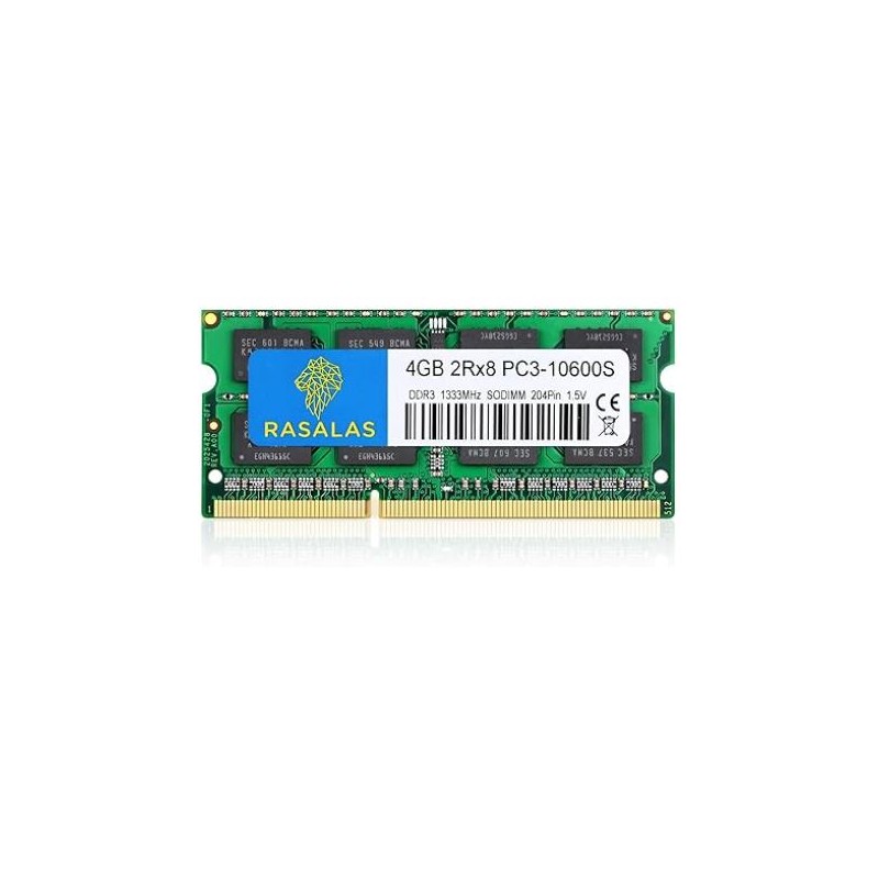 MEMORIA RAM - 4GB SO-DDR - DDR3-1333 - PC3-10600S 1.5 V