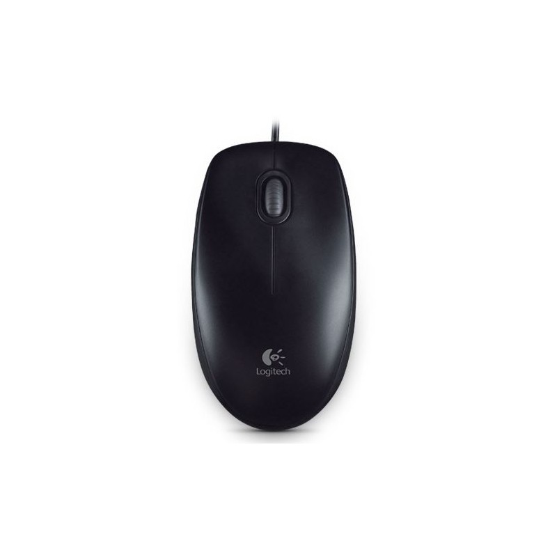 LOGITECH B100 OTTICO 3 PULSANTE/In NERO