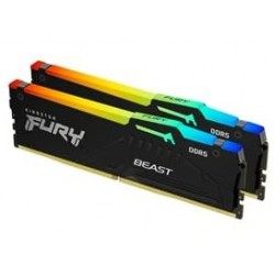 MEMORIA RAM - KINGSTON FURY BEAST DDR5 5200MHz 16GB (2x8) RGB XMP 3.0 CL40 NERO