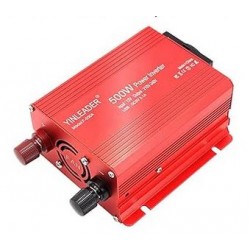 INVERTER AUTO -  150W+400W 12v 220v LED con 2 Porte USB 2.4A