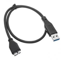 CAVO USB - Cavo Micro USB 3.0 0,3M, Cavo USB A maschio a Micro B maschio