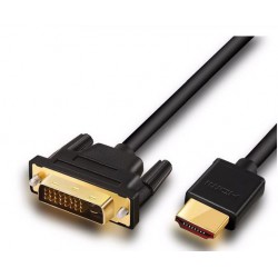 CAVO VIDEO - Cavo adattatore  HDMI a DVI-D24+1  bidirezionale 1MT