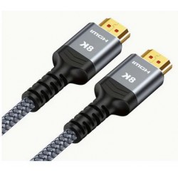 CAVO VIDEO - CAVO DI CONNESSIONE HDMI 2.1 Ad Alta Velocità 10k 8K MASCHIO/MASCHIO - MT. 2