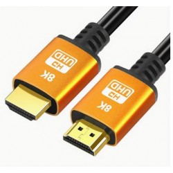 CAVO VIDEO - CAVO DI CONNESSIONE HDMI 2.1 Ad Alta Velocità 8K In Lega Di Alluminio MASCHIO/MASCHIO - MT. 2