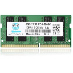 MEMORIA RAM - 8GB DDR4 2666 MHz PC4-21300 (PC4-2666V) CL19SODIMM 1,2 V 260 pin non ECC SO-DIMM