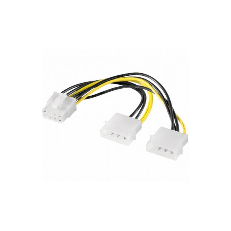 Adattatore 2x Molex 4 Pin > PCIe 8 Pin