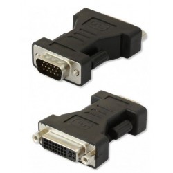 Adattatore DVI-I a VGA - Dual Link 24+5 F > VGA 15 pin M
