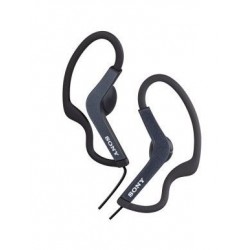 AURICOLARE CON MICROFONO Sony MDR-AS210 Cuffie Aggancio Connettore 3.5 mm Nero 1,2Mt